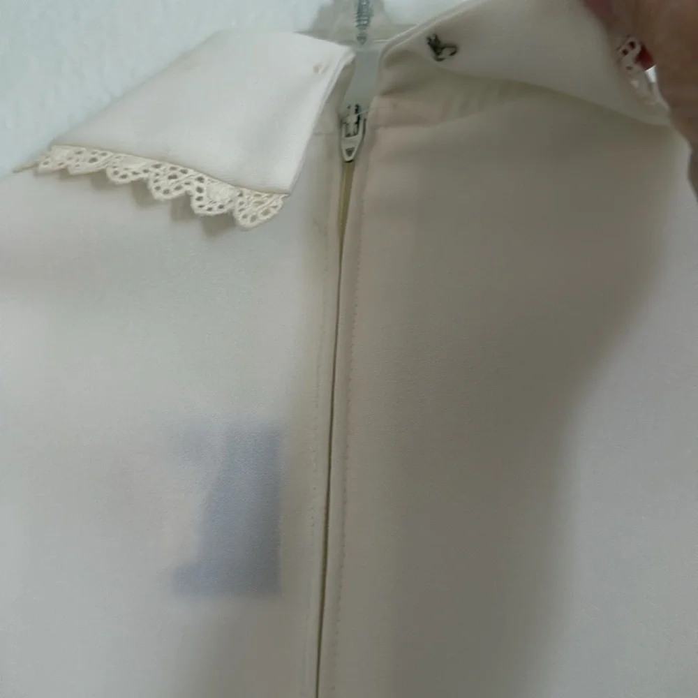Designers Collection by Doree Selevan of Dorissa Girl White Embroidered Dress 6X
